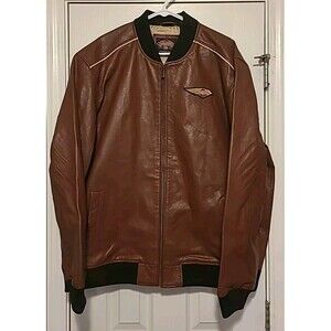 Harley-Davidson 120th Anniversary Mens Sz 2XL Dark Red Leather Jacket 97035-23VM